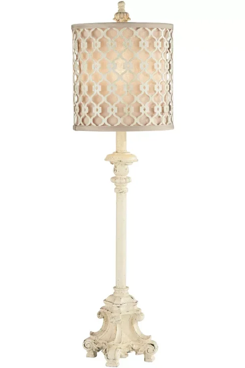 Regency Hill French Candlestick Traditional Buffet Table Lamp 34